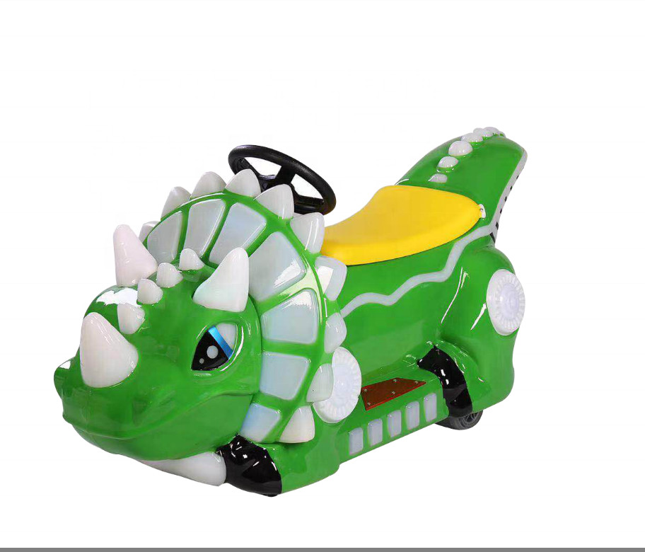Dino kiddie ride coin operated kiddy battery car game machine