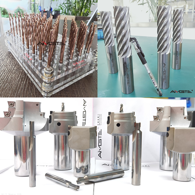 2 Flutes – 6 Flutes PCD Milling Cutter Customized PCD End Mill Cutter
