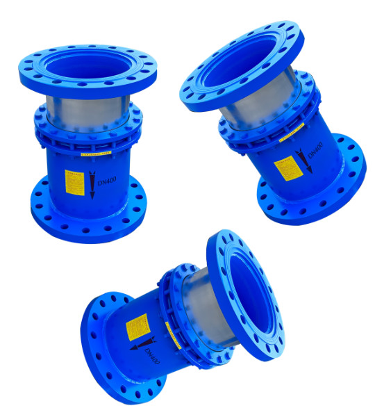 SS316 Stainless Steel Flange Flexible Direct Buried Sleeve Compensator