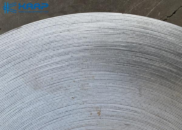 High Strength Steel Bar Grating , Flat Bar Grating Serrated Long Service Life