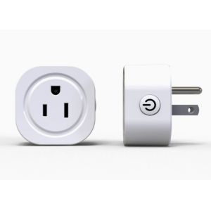 Mini Wifi Enabled Plug Socket , Smart Home Outlet With Timer Function
