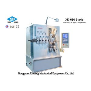 China 3.00 - 8.00mm Six Axis CNC Coil Spring Machine With Servo Motion System on sale