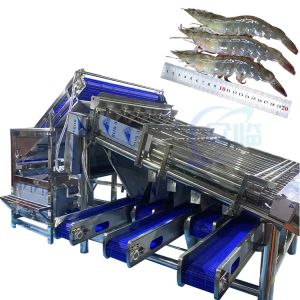  Shellfish sorting machine shrimp cleaning and sorting machine, automatic shrimp shell grinding, shelling and dethreading Manufactures