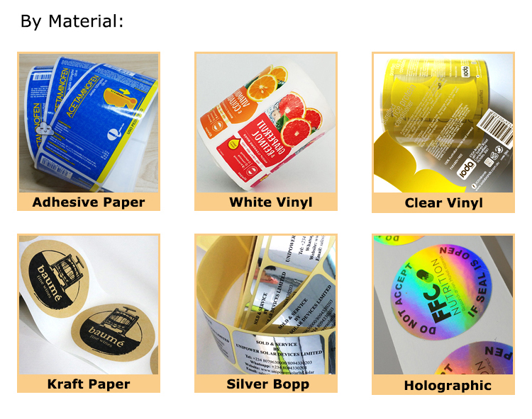 Waterproof 26mm Length Medication 10ml Vial Labels With Offset Printing