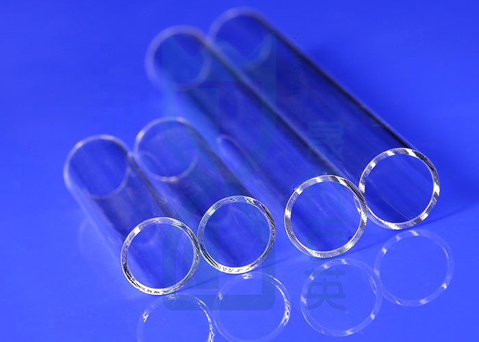 High Temperature Quartz Glass Reagent Bottle Pass UV Light Of 254 NM Wavelength