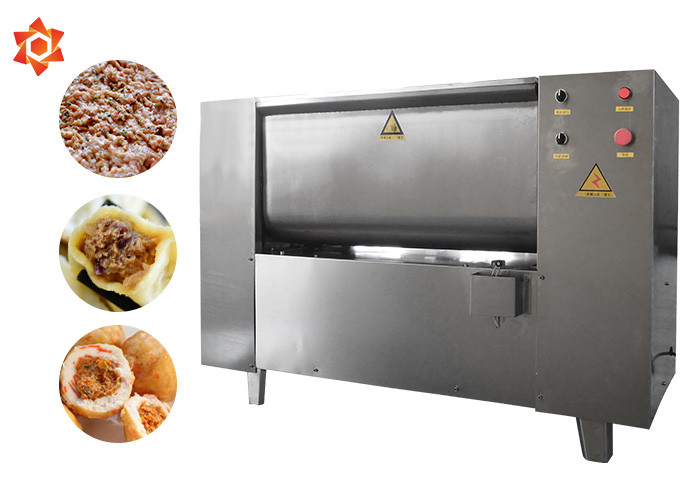  Horizontal Food Production Equipment Meat Blender 220L Barrel Volume Manufactures