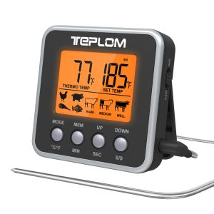 Kitchen Instant Read Digital Thermometer 7 Modes With Extend Probe