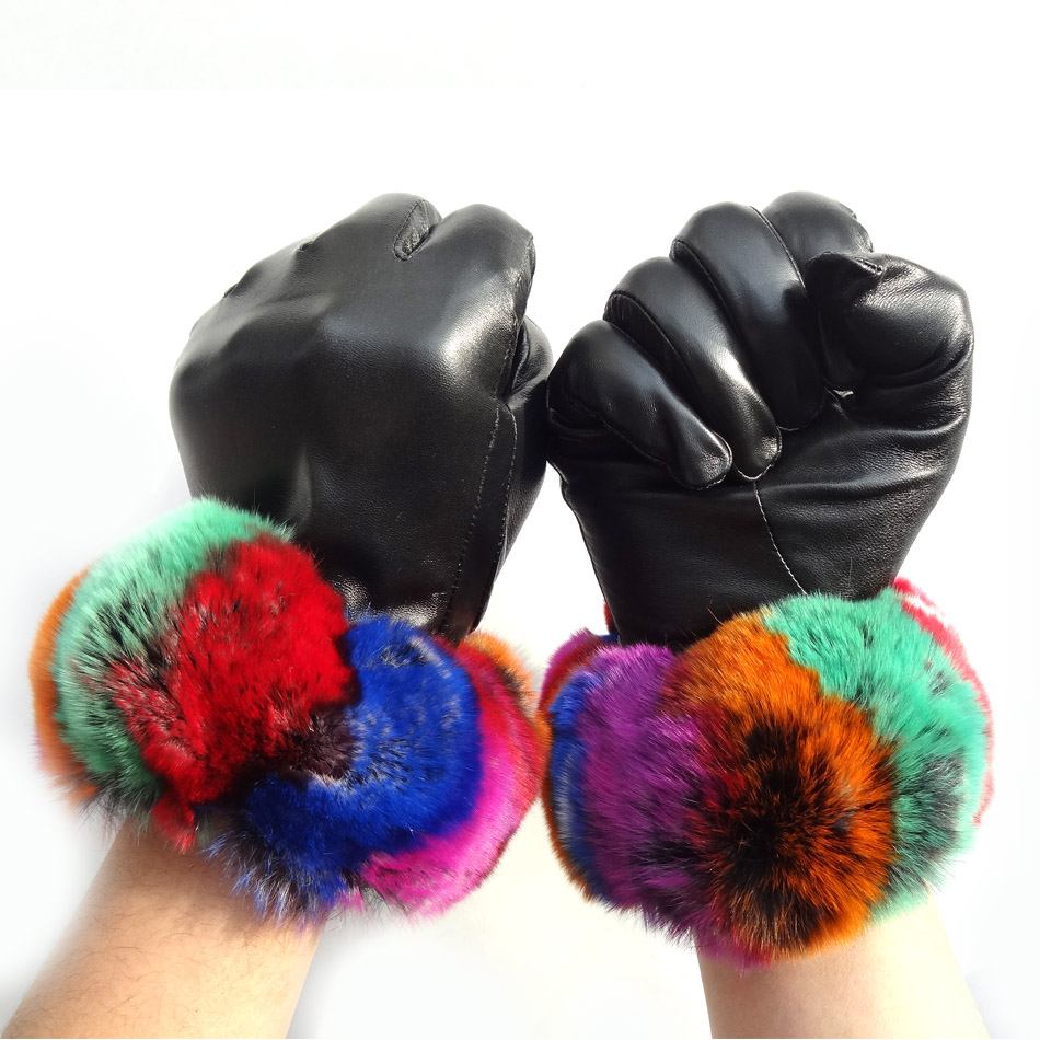 Wholesale daily life usage leather hand gloves