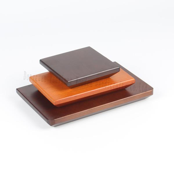 Wooden Airplane Display Stand – Solid Wood Base for Model Aircraft, Collectibles