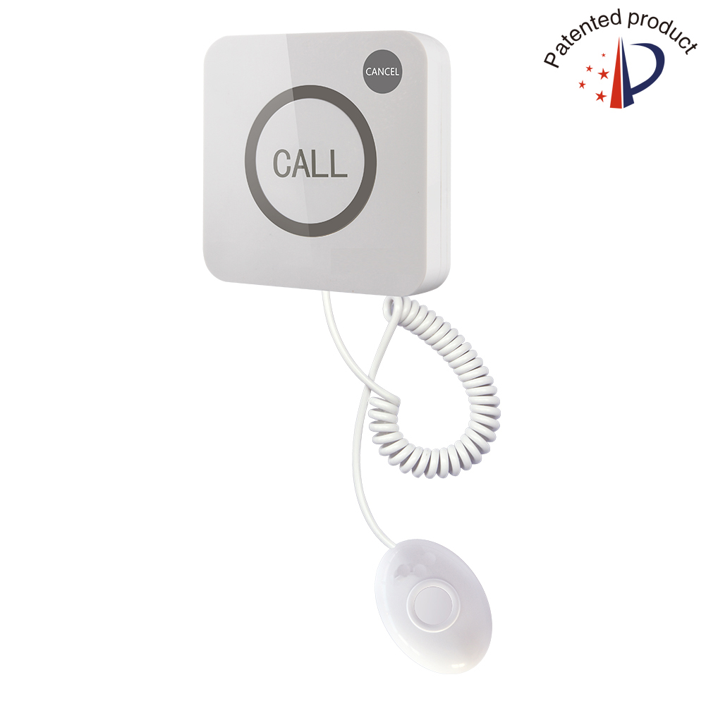Nursing room wireless pager system full waterproof touch screen button and emergency alarm light