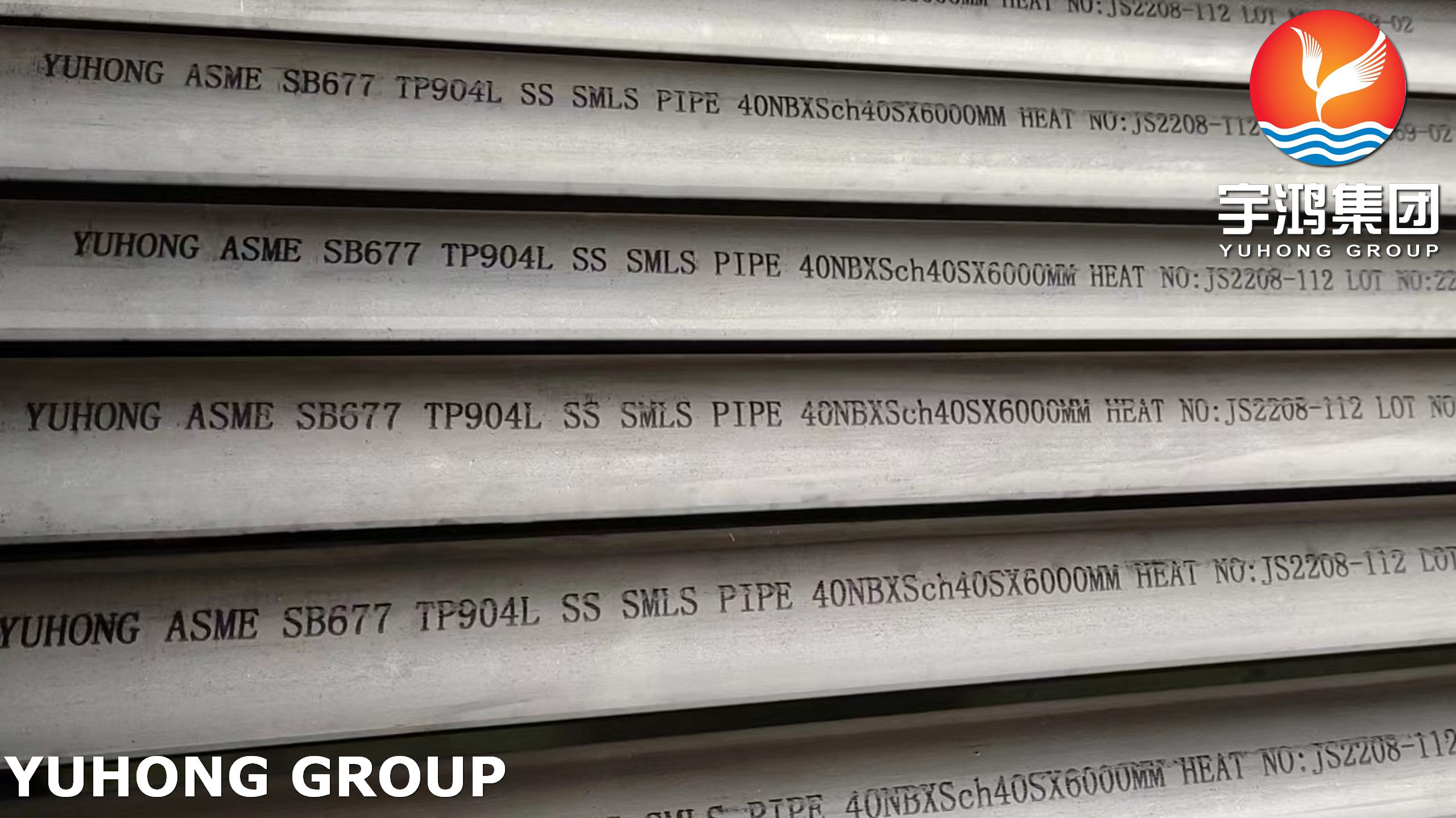 ASME SB677 TP904L / UNS N08904 Stainless Steel Seamless Pipe Application