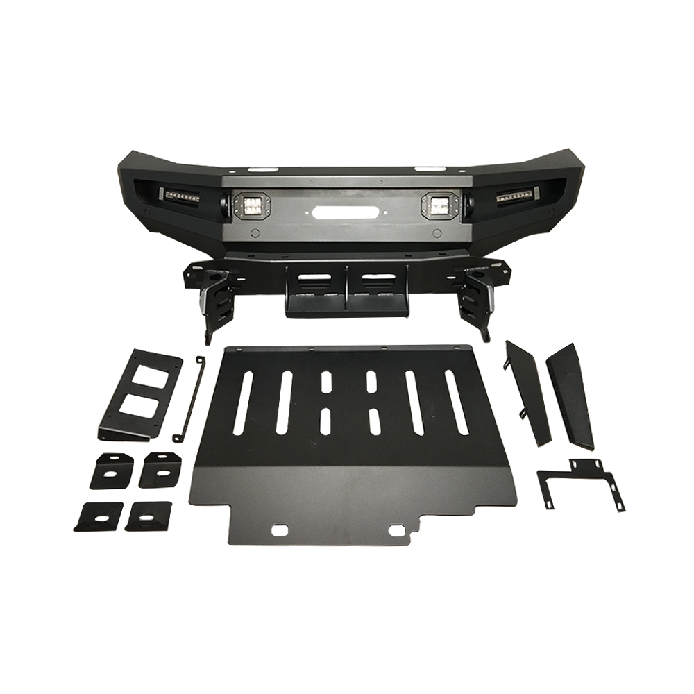 Ford Ranger Winch Rear Bumper with Jerrycan Holder and Tire Carrier Top Seller 2019