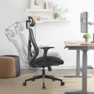 Modern and Functional Bow Mesh Ergonomic Chair for Office Spaces Style Computer