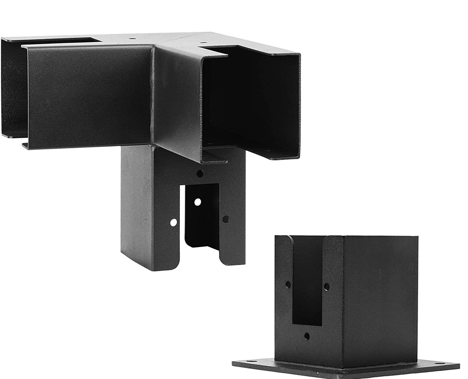 Stamping Punching Bending Process 90 Degree Right Angle Brackets for Outdoor Pergolas