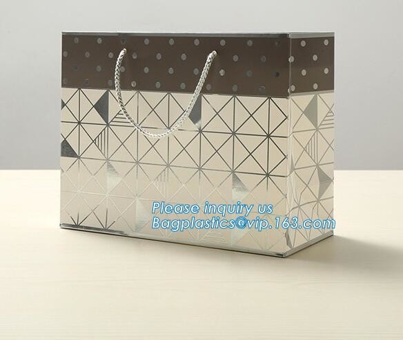 Luxury Paper Gift Carrier Shopping Bag Party Bag with Handles,printed paper carrier bag for apparel shopping bag, bageas