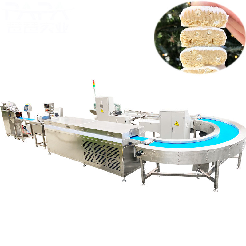  Full automatic small chocolate energy bar production line Manufactures