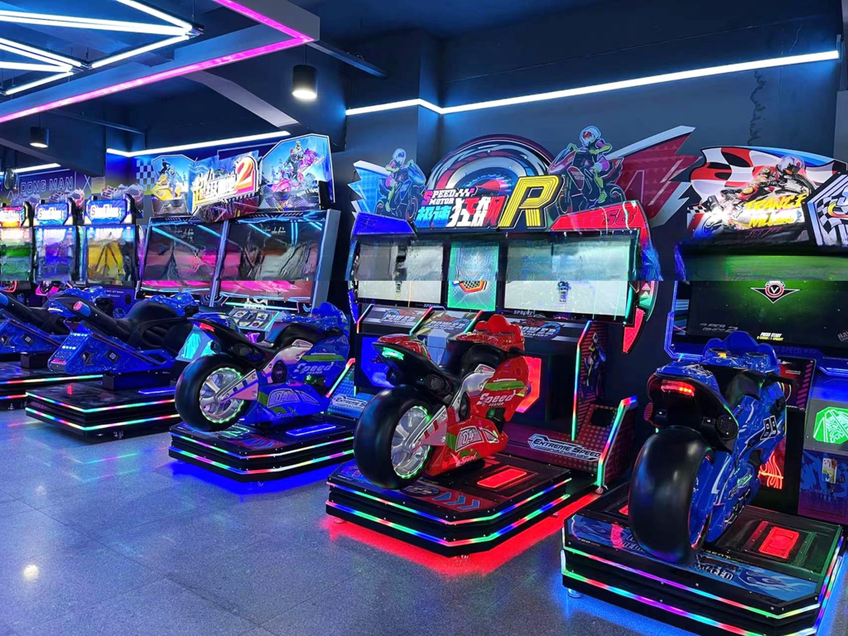Dreamland New Product Double Motorcycle Racing Arcade Motorcycle Game Machine Car Racing Arcade Machine