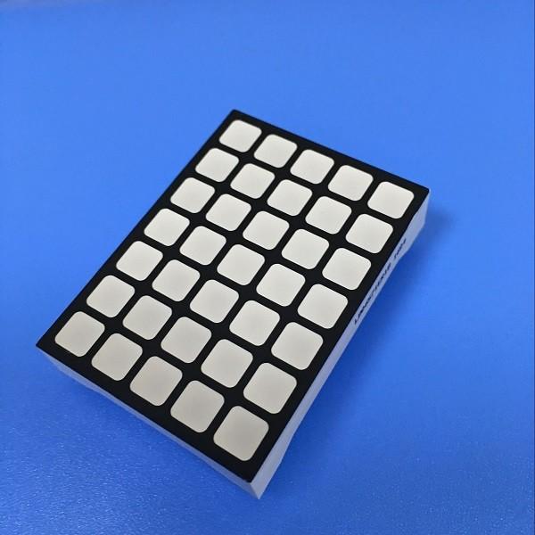 5mm suqura 5X7 Dot Matrix Led Display Row Cathode Column Anode For Lift Floor