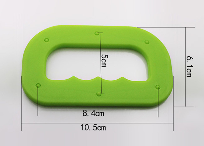 Colorful Food Grade Plastic Bag Handles / Shopping Bag Carry Handle
