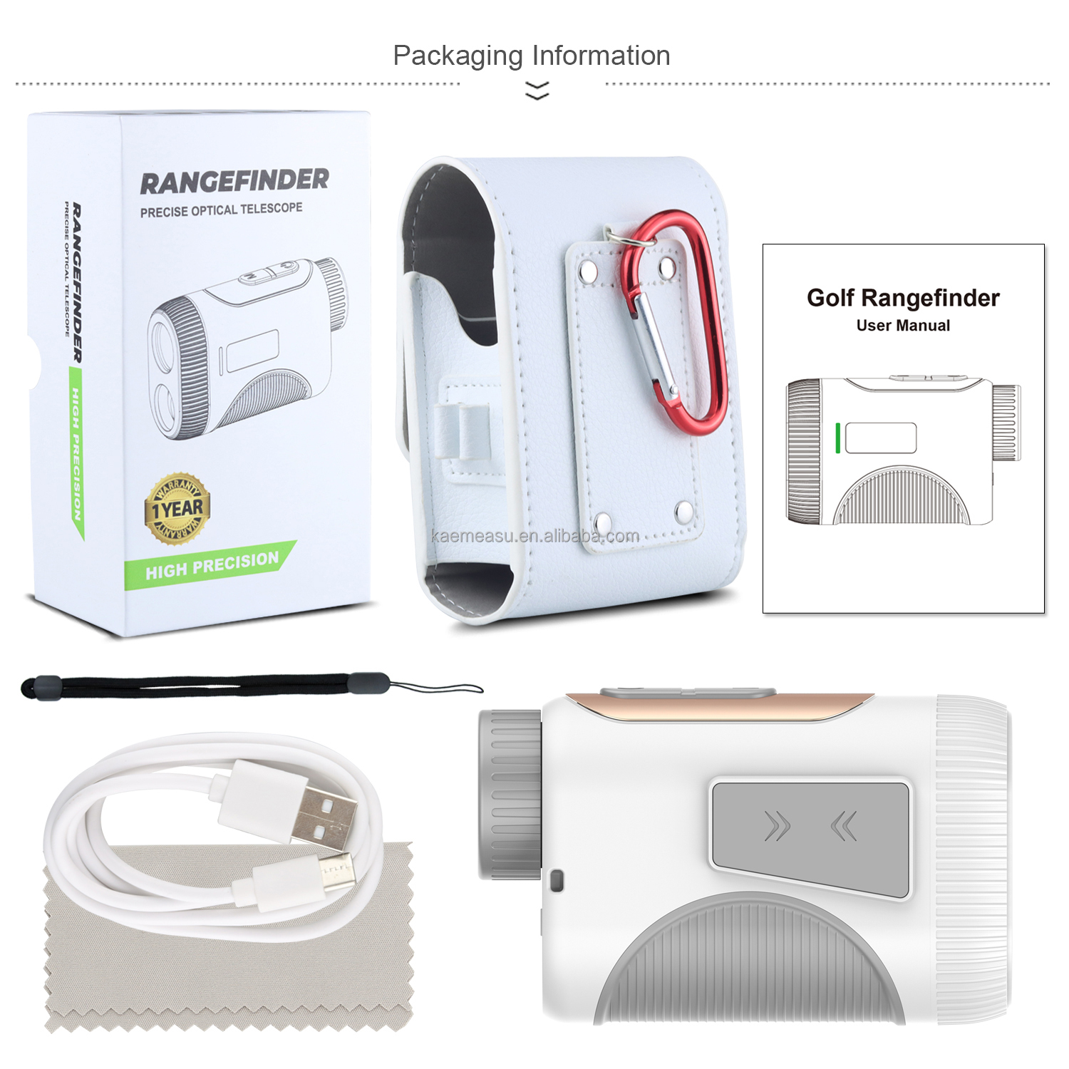 600m Durable Industrial Grade Golf Laser Rangefinder with Customizable ODM Support and Multi Color Options