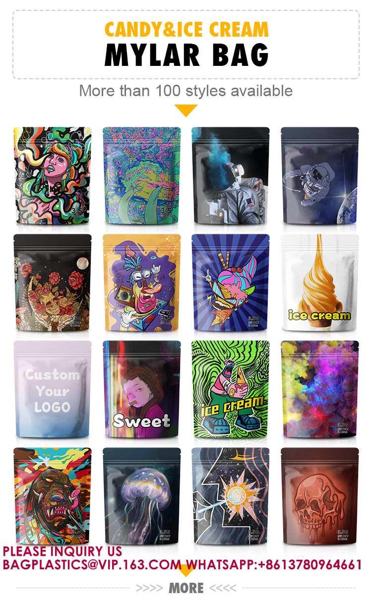 Opaque Foil Pouch Food Grade Bags For Long Shelf-Life Storage Resealable Standup Bags