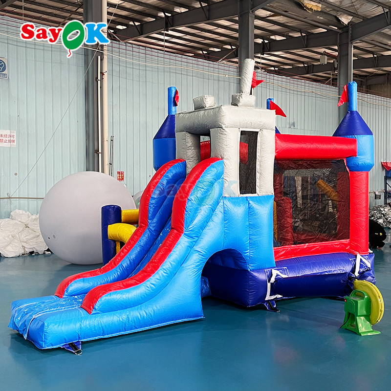PVC Tarpaulin Commercial Bounce House Inflatables Bouncing Castle For Kid