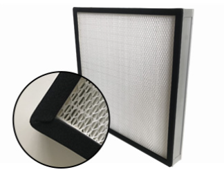 Portable 0.3 Micron H13 14 HEPA Air Filter With 99.99% Efficiency Aluminum Or Galvanized Frame For FFU