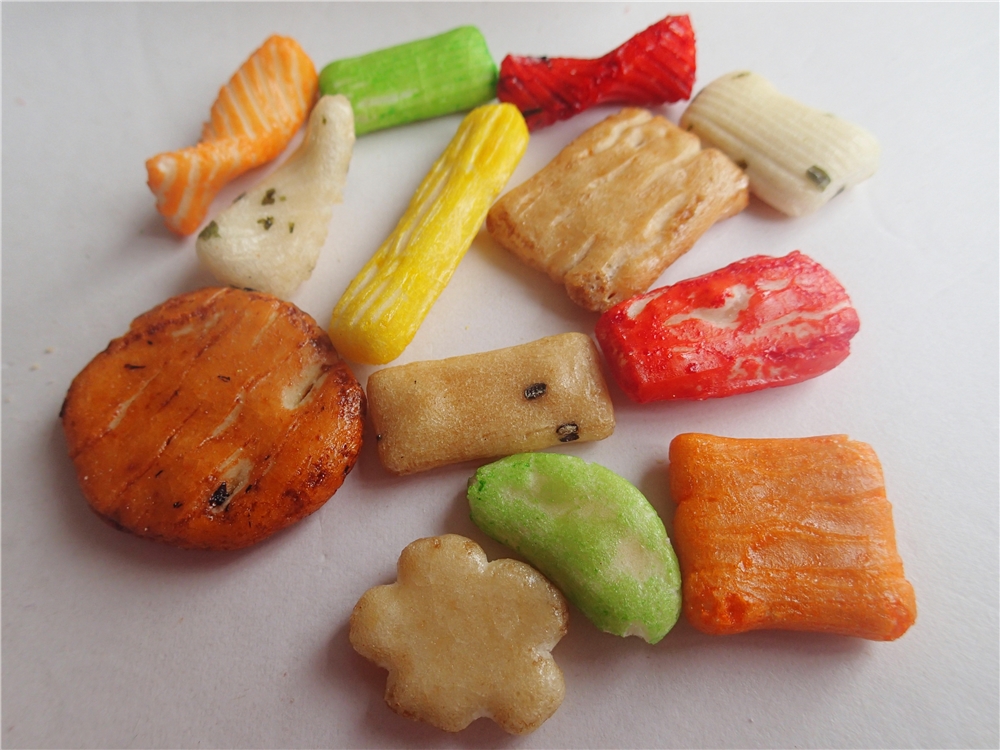 E133 Rice Cracker Mix Malto Dextrin Japanese Senbei Crackers