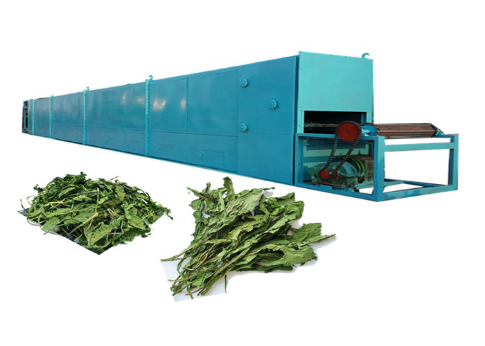 150-900kg/h Stainless Steel Belt Dryer machine Cassava Chip Dryer 41.9kw