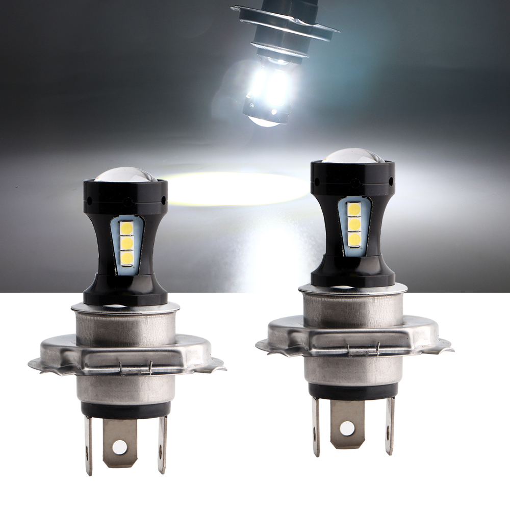 6500K 3030 Chip H4 18SMD LED Fog Lamp Bulbs