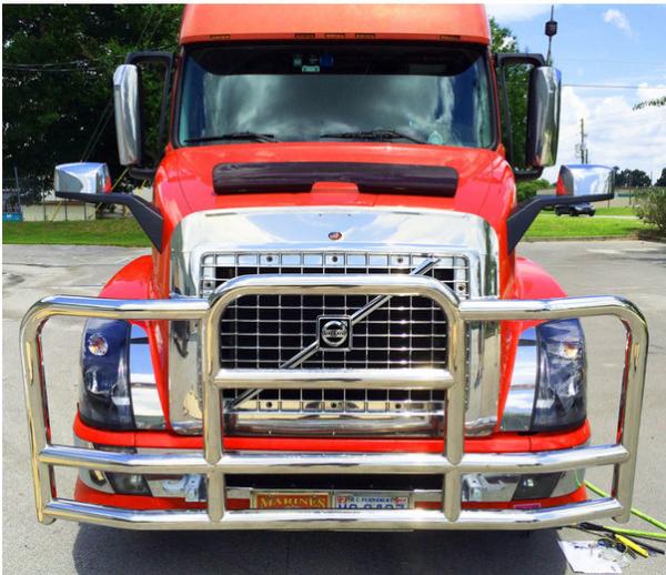 OEM Wholesale 304 Stainless Steel Deer Guard For Peterbilt Kenworth T660