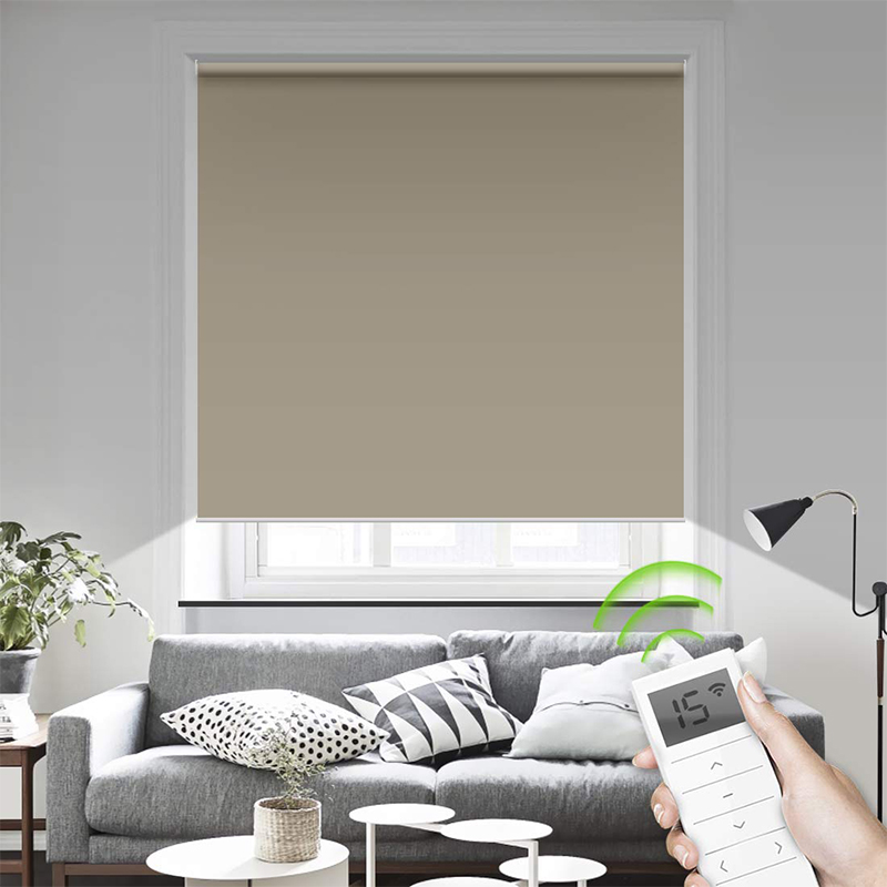 Intertek Motor Electric Block Out Sun Shade Roller Blinds