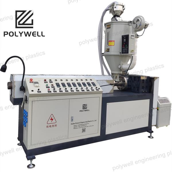 50HZ Nylon Profile Single Screw Extruder 380V For Heat Insulation Strips