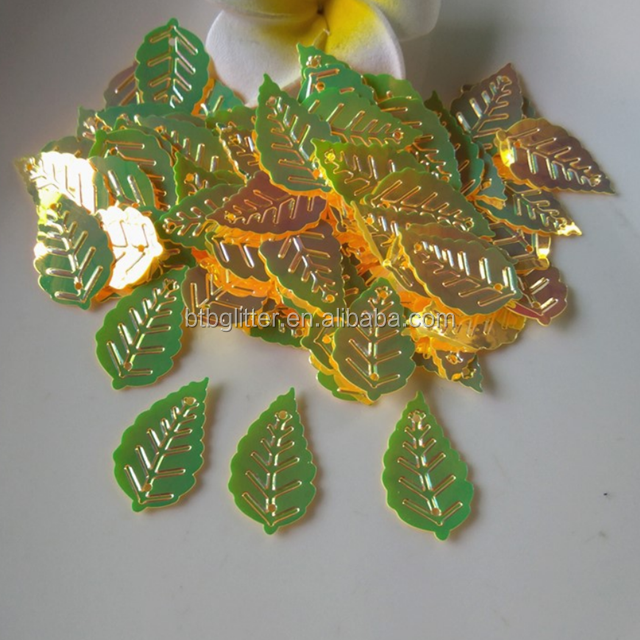 PVC Leaves Sequin Manufacture Perfect for Valentine's Day Celebrations