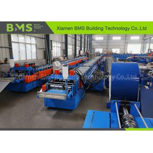 ISO9001 Roll Forming Gutter Machine With PLC Control System