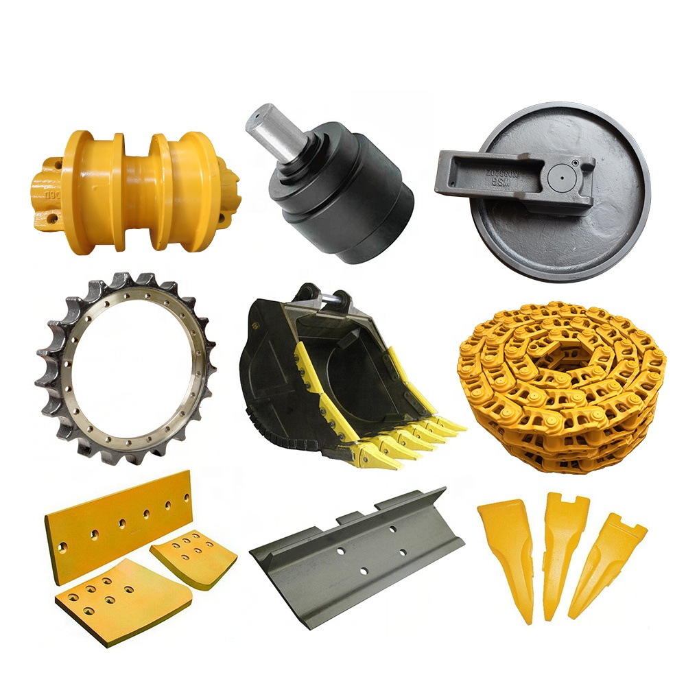 Mini Excavator PC55 Carrier Roller Top Carrier Roller Upper Roller For Komatsu Crawler Excavator Undercarriage Parts