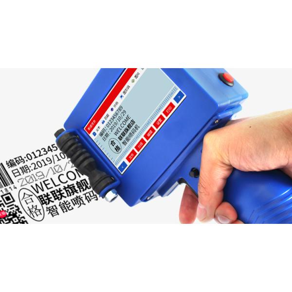Plate Type TIJ Printer Intelligent Handheld Data Logo Inkjet Gun for Quick Drying Ink