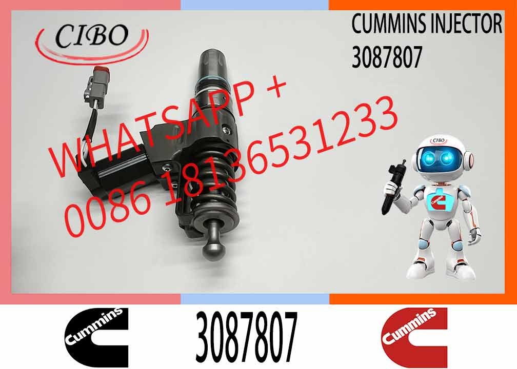 Diesel engine parts common rail fuel injector 3411764 3087733 3087807 for Cummins Engine N14