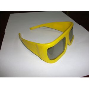 ABS Frame Unfoldable Arms Linear Polarized 3D Glasses Designer Eyewear
