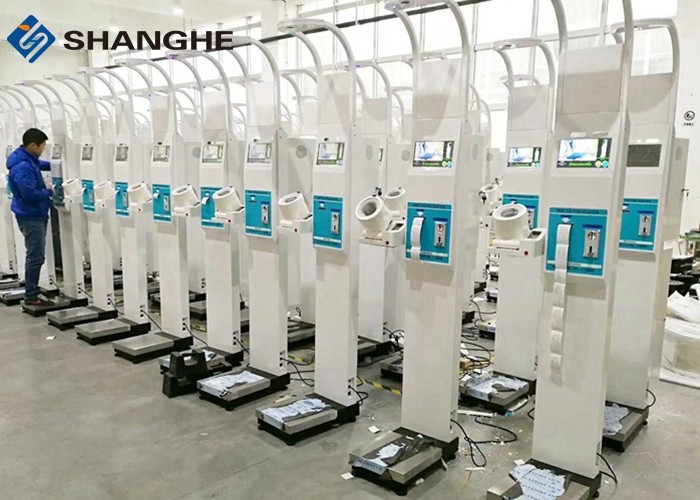 Medical Health Kiosk Machine Used To Measure Blood Pressure For Clinic / Pharmacy