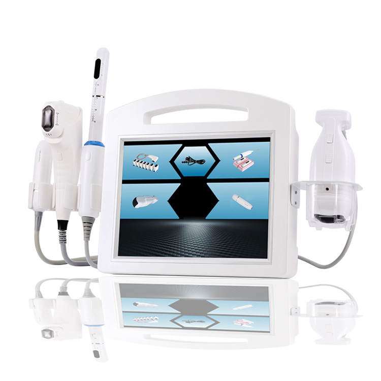 4D Hifu Therapy Ultrasound Face Lift Machine + Lipo Body sonix Ultrasonic Liposuction Machine 4 In 1 4D Ultra