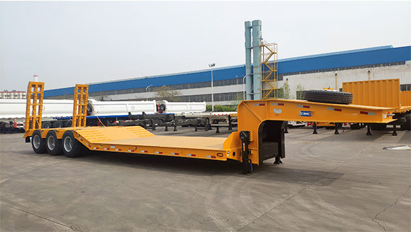 CIMC Lowbed Low Loader Semi Trailer for Sale in Senegal