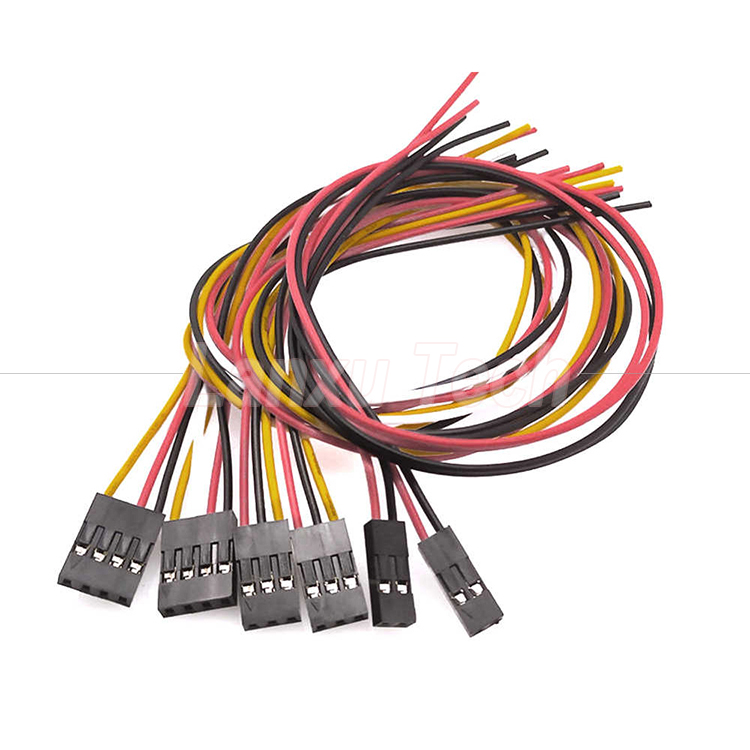 10cm 20cm 30cm 50cm 2 Pin 3 4 5 6 8 10 Pin Dupont 2.54mm Connector Cable Jumper Wire Harness
