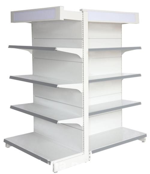 Eco Friendly Supermarket Display Shelving Supermarket Display Stands Corrosion Protection