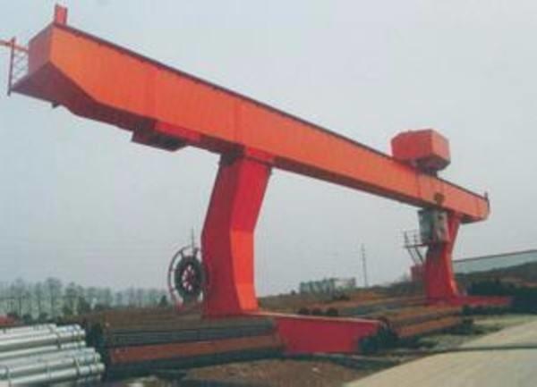 L Leg Box Beam Double Cantilever Gantry Crane 50/10T Shipping Container Gantry