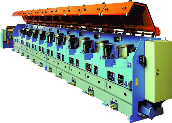 Automatic Straight Line Wire Drawing Machine For Low Carbon / Stainless Steel Wire