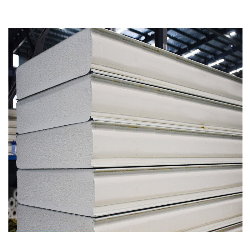 Waterproof Polyurethane Insulation Panel 1130mm Width Sandwich Panel Anti Corrosion