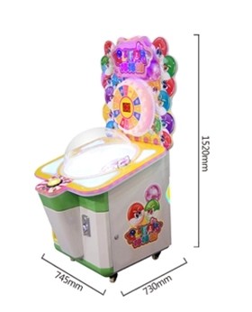 Kids Play Indoor Game Lollipop Candy Vending Machine W58*D62*H142CM