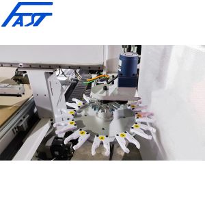 e4-1530D 6*8 Atc Nesting CNC Auto Loading And Unloading Nesting CNC Router