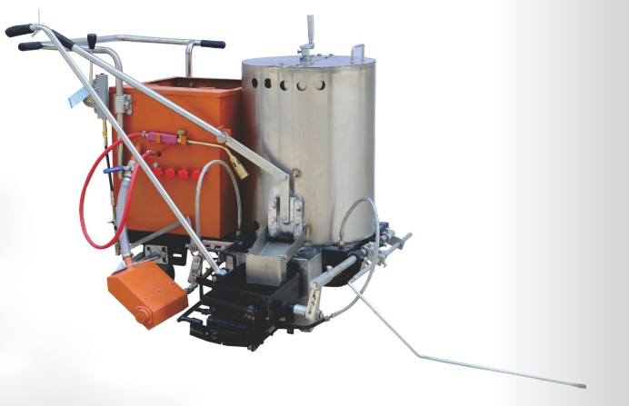 Traffic Safety Road Line Painting Machine 200Kg Road Marking Paint Machine